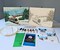 Paint By Colors - The Winter Express Acrylic Painting Kit, DIY Christmas Craft, Art Gift Set, Beginner Painting, Art Gift Set, Paint At Home